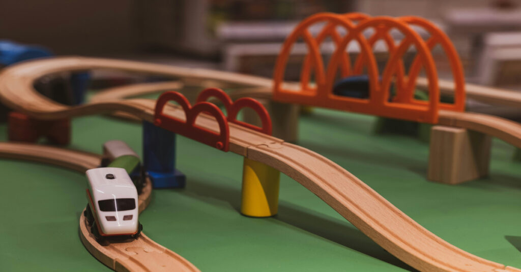 child's model train